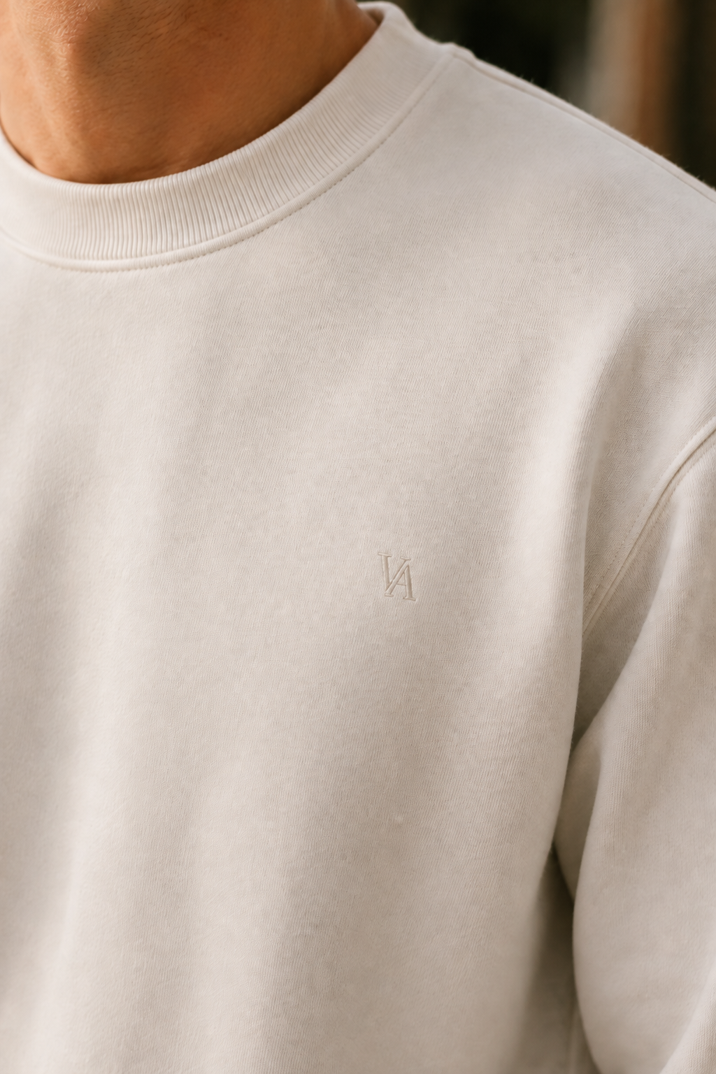 Verano Signature Sweatshirt – Ivory/Vit