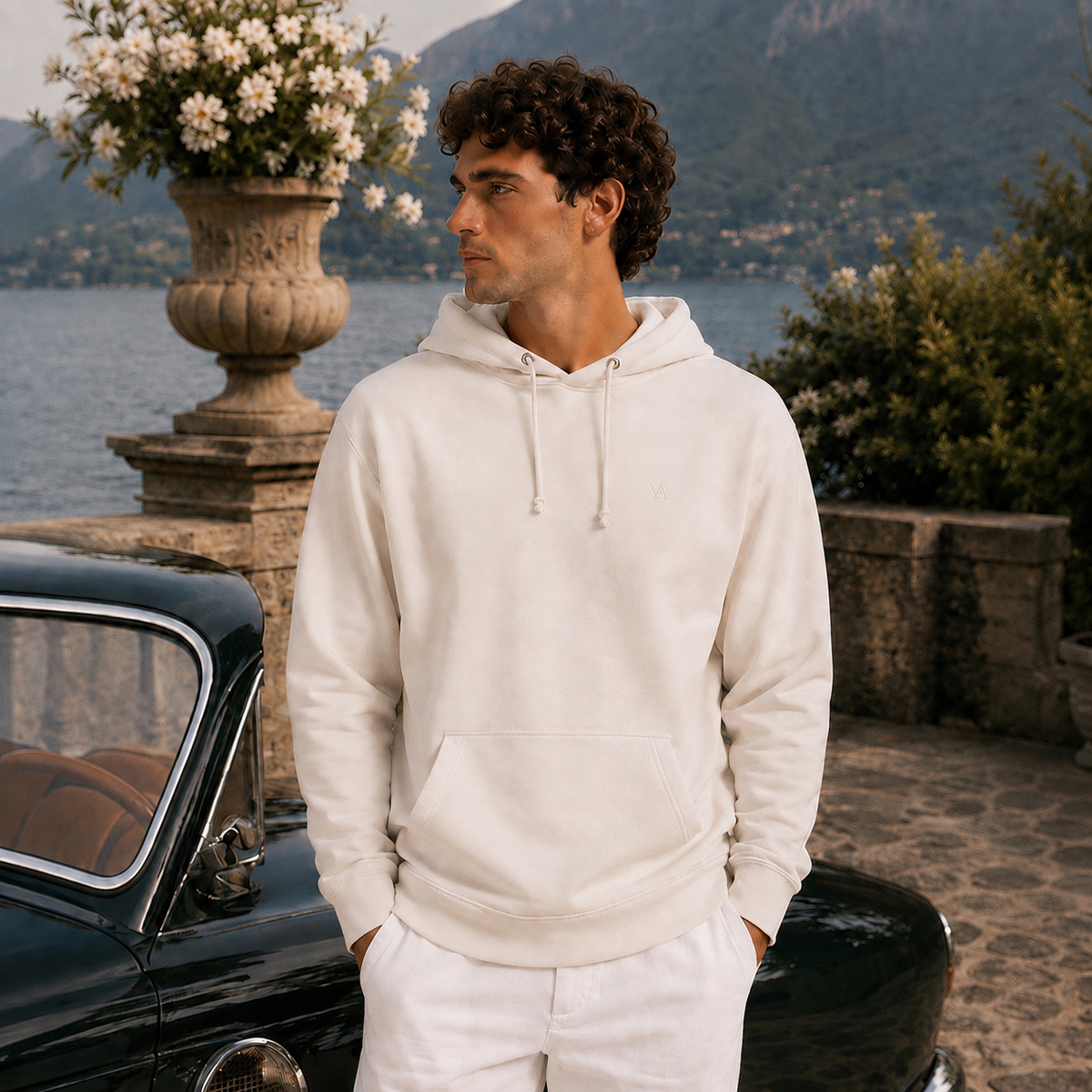 Verano Signature Hoodie – Ivory/Vit