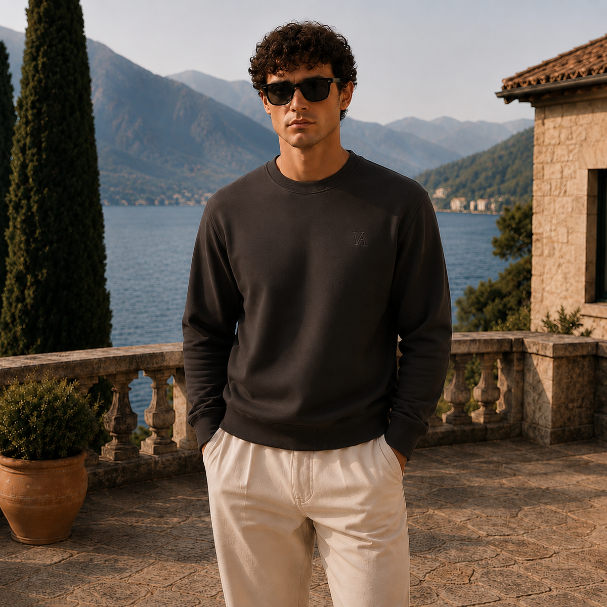 Verano Signature Sweatshirt – Dark Espresso