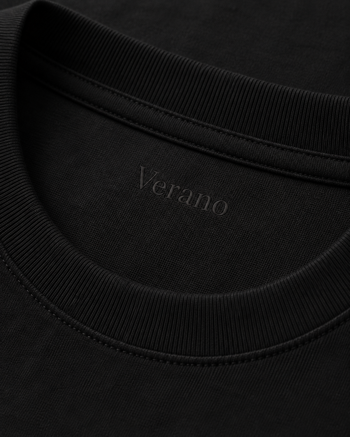 Verano Signature T-Shirt – Black