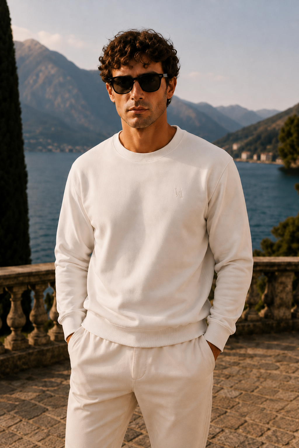 Verano Signature Sweatshirt – Ivory/Vit