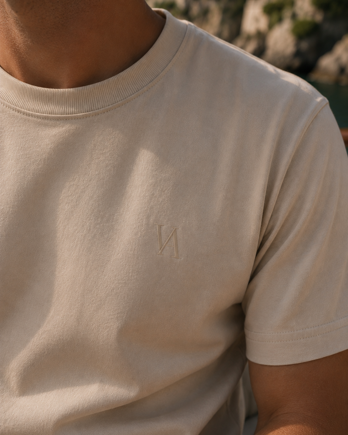 Verano Signature T-Shirt – Beige / Sand