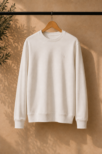 Verano Signature Sweatshirt – Ivory/Vit