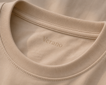 Verano Signature T-Shirt – Beige / Sand