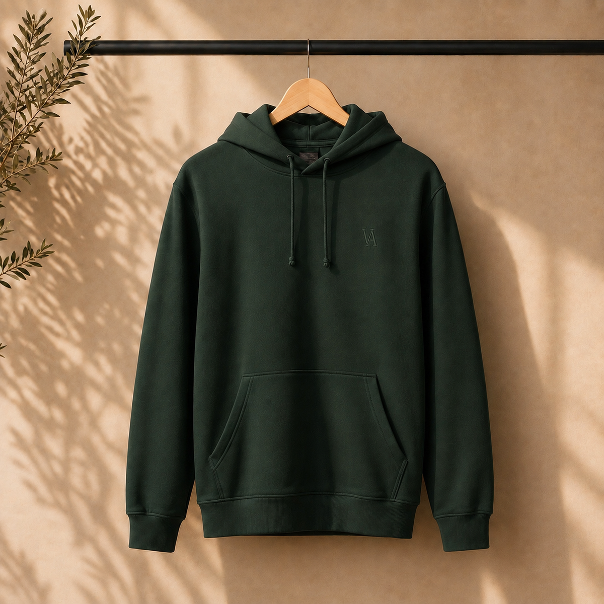 Verano Signature Hoodie – Mörkgrön