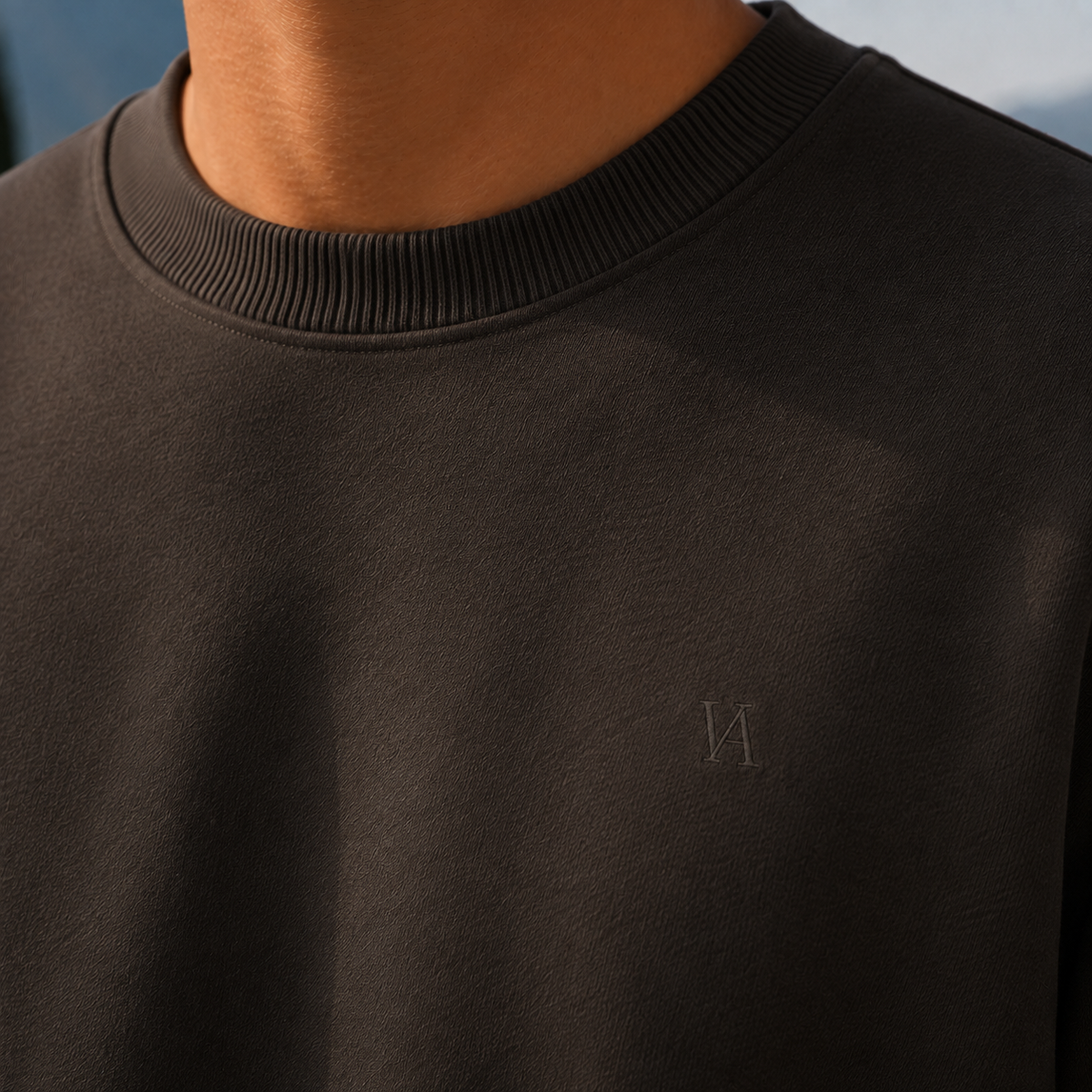 Verano Signature Sweatshirt – Dark Espresso