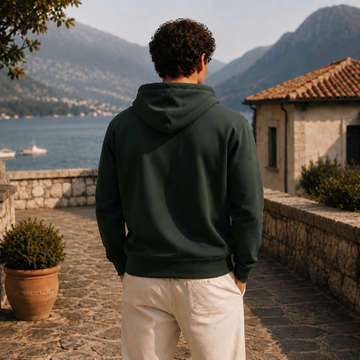 Verano Signature Hoodie – Mörkgrön
