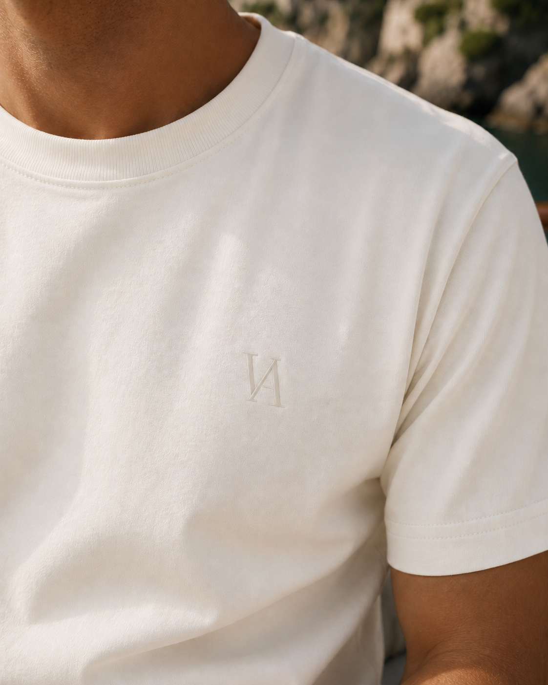 Verano Signature T-Shirt – Vit / Ivory