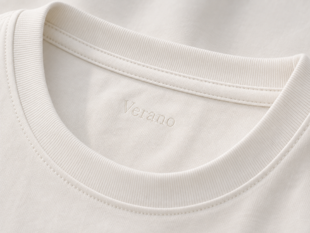 Verano Signature T-Shirt – Vit / Ivory