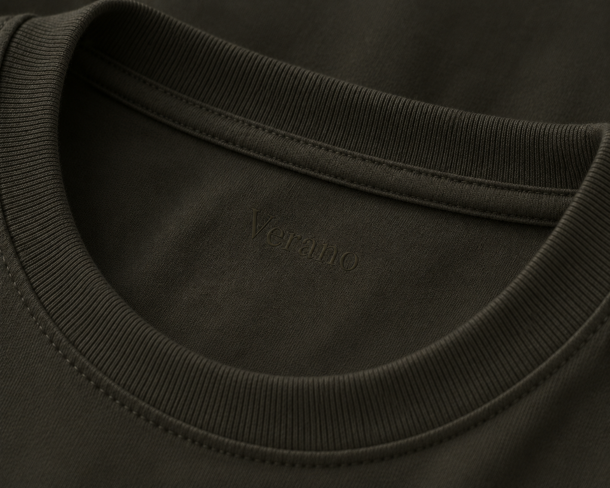 Verano Signature T-Shirt – Mörk oliv