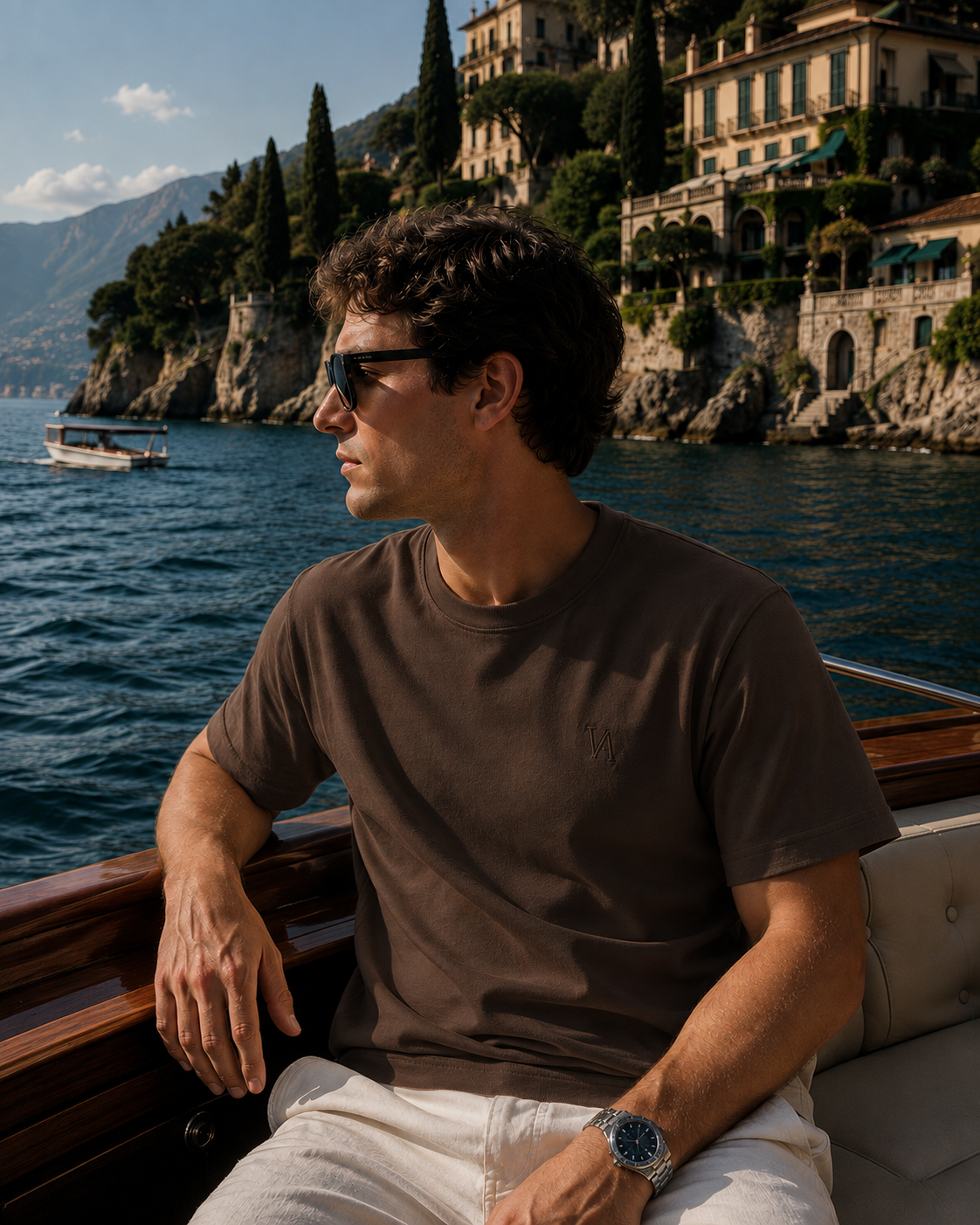 Verano Signature T-Shirt – Brun / Espresso